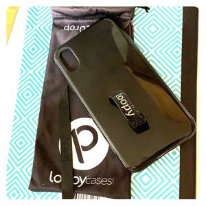 Black Ombré Loopy Case for IPhone XR